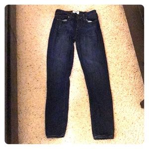 Paige dark ankle jeans